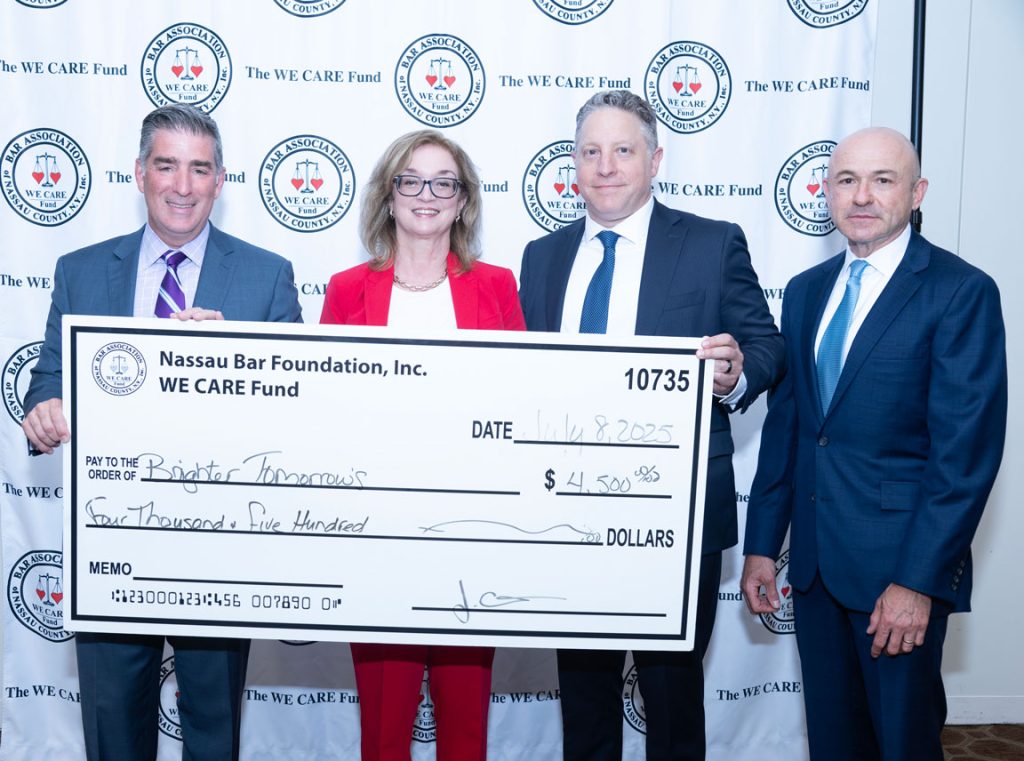Nassau County Bar Association supporting advocacy services
